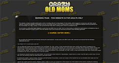 Desktop Screenshot of crazyoldmoms.com